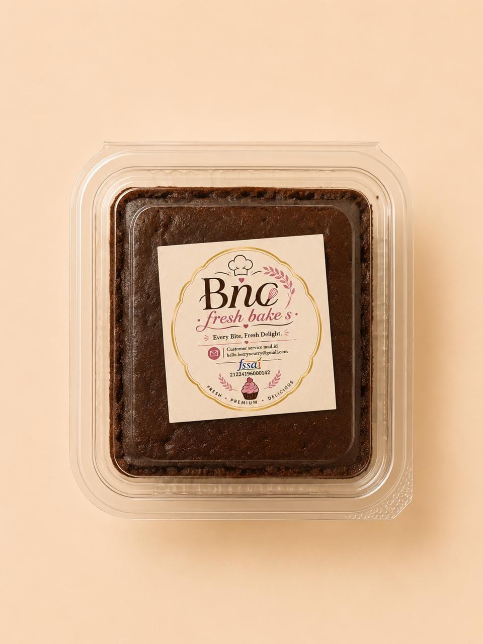 Chocolate Cake Slice